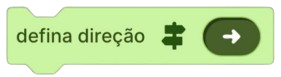 Bloco Defina Direção